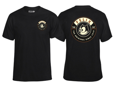 Felix the Cat Copper Circle Tee - Chicano Spot